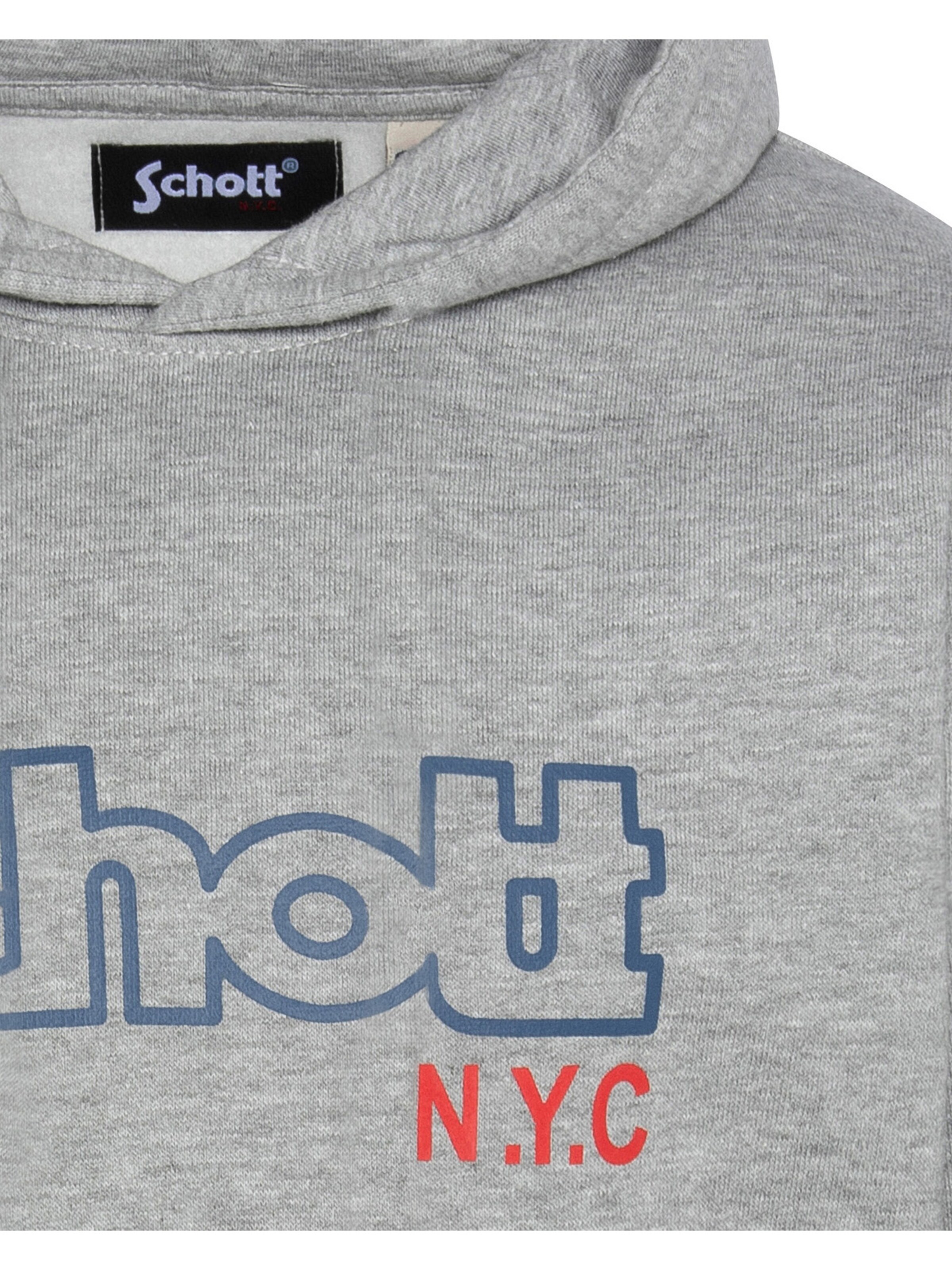 Schott NYC Sweatshirt in Grey