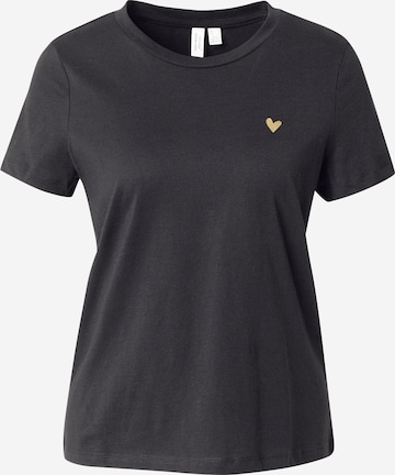 VERO MODA Shirt 'VMVIVA' in Zwart: voorkant