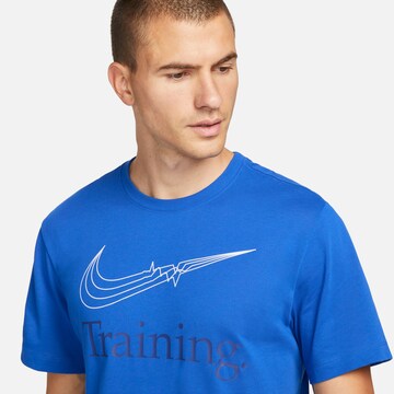 NIKE Funktionsshirt in Blau