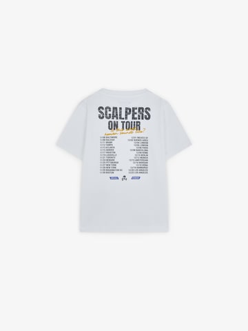 Scalpers Performance shirt ' ' in White