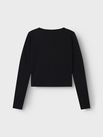 NAME IT Knit Cardigan in Black