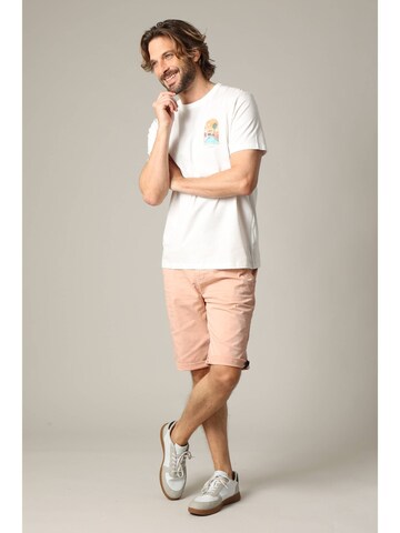 T-Shirt 'MARRAKECH' Deeluxe en blanc