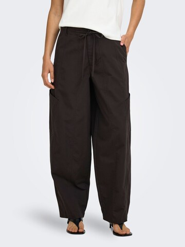 Loosefit Pantalon cargo 'JDYGeo' JDY en marron : devant