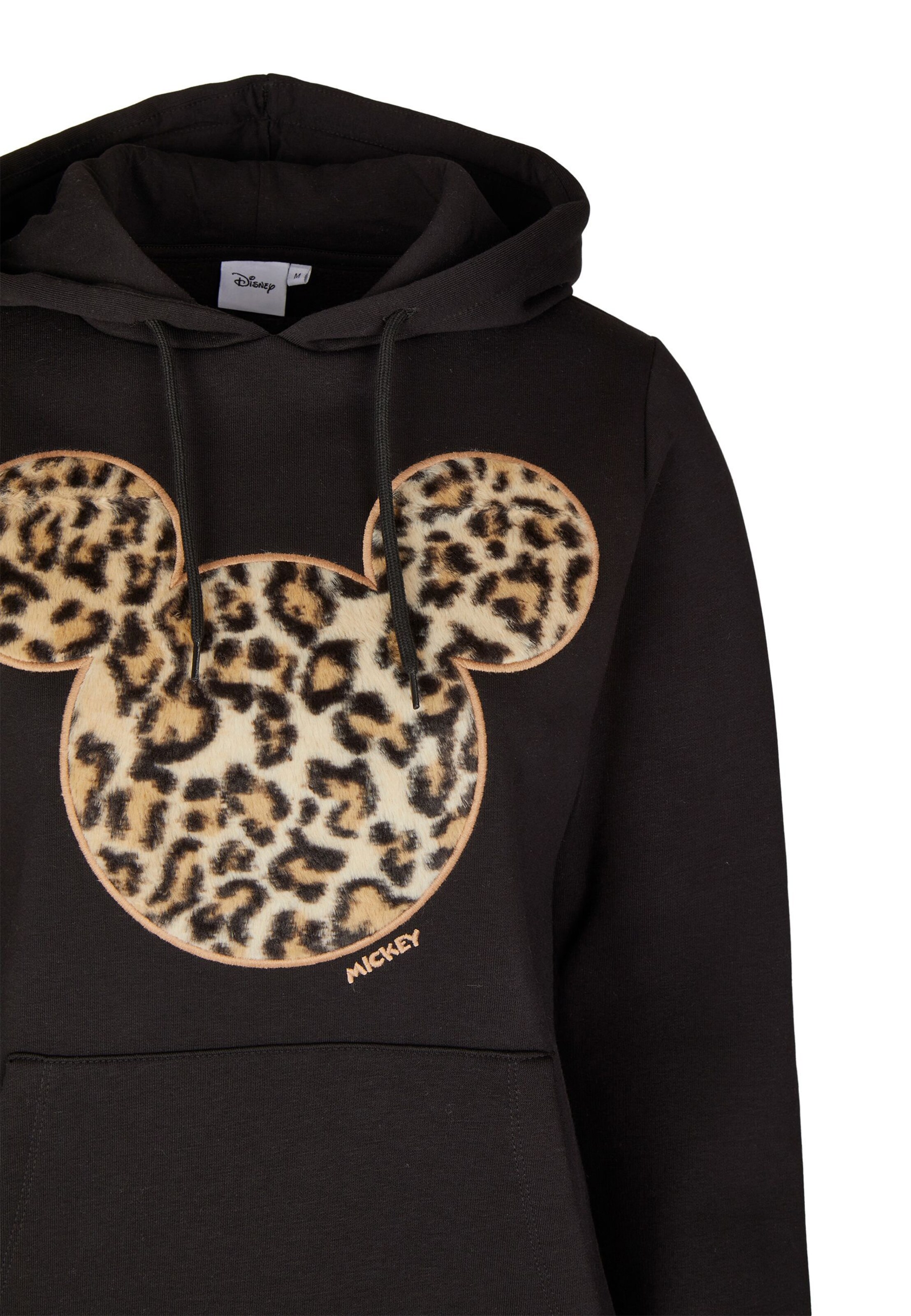 Course Sweatshirt 'Mickey Flock' in Schwarz