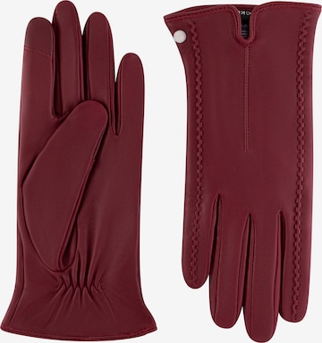 Gants 'QUINTO' Roeckl en rouge : devant