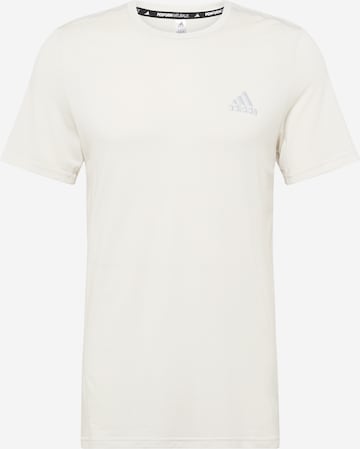 ADIDAS SPORTSWEAR - Camisa funcionais 'X-City' em bege: frente