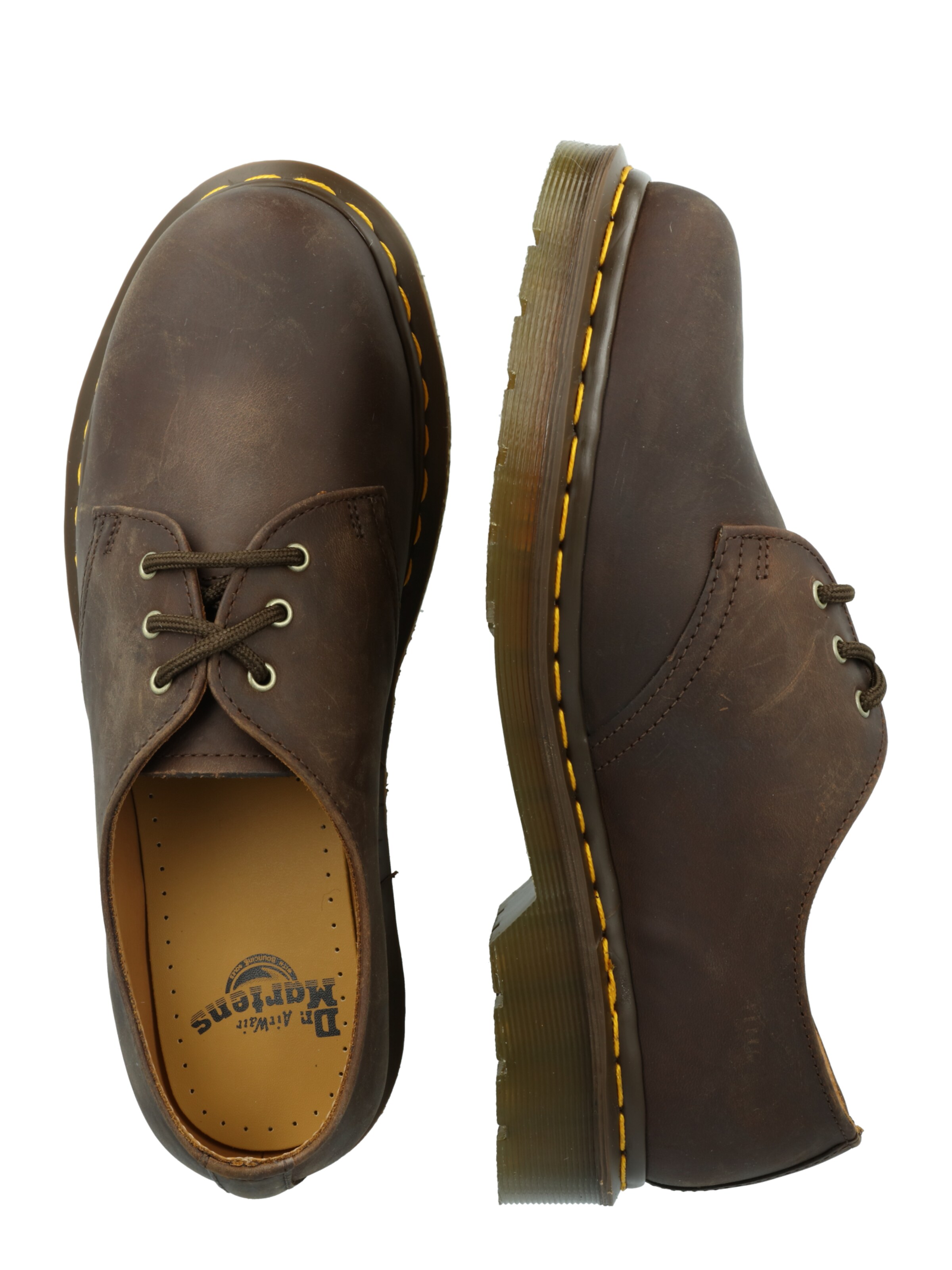 Dr. Martens Šněrovací boty '1461' – hnědá