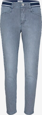 Angels Slimfit Jeans 'Ornella' in Blauw: voorkant