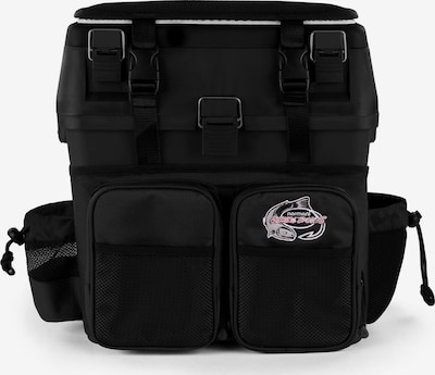 normani Rucksack ' Bilbao ' in hellgrau / feuerrot / schwarz / weiß, Produktansicht