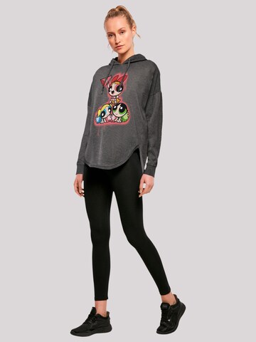 F4NT4STIC Sweatshirt 'Powerpuff Girls Cheerleaders' in Grijs