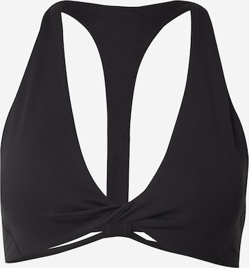 juoda Fabletics Biustjė Sportinė liemenėlė: priekis
