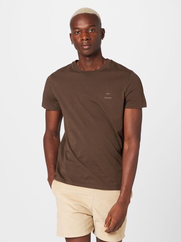 Won Hundred Shirt 'Troy' in Brown: front