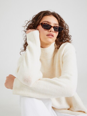 VERO MODA Pullover i beige