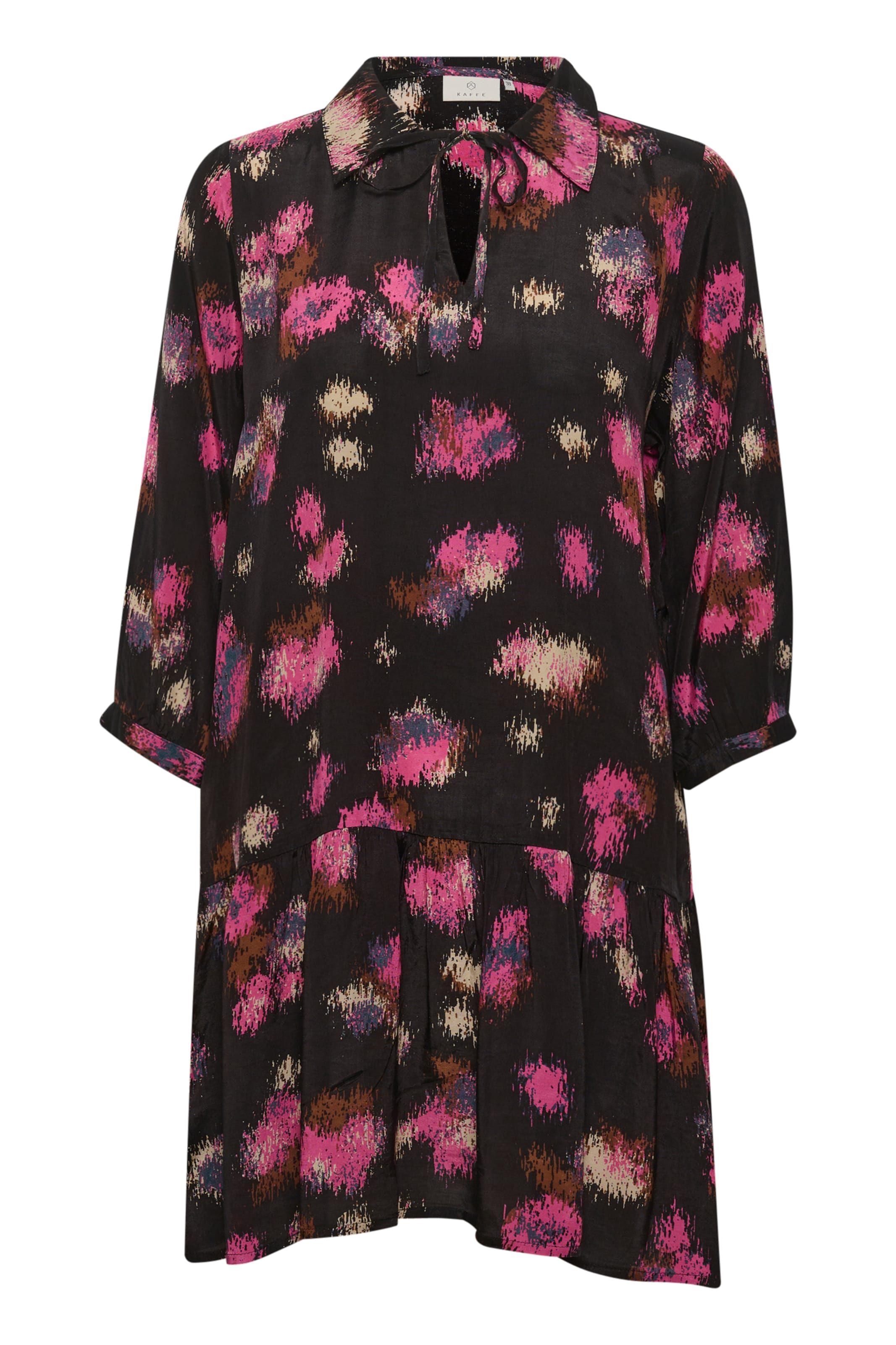 Kaffe Tunika 'Lita' i sort: forside