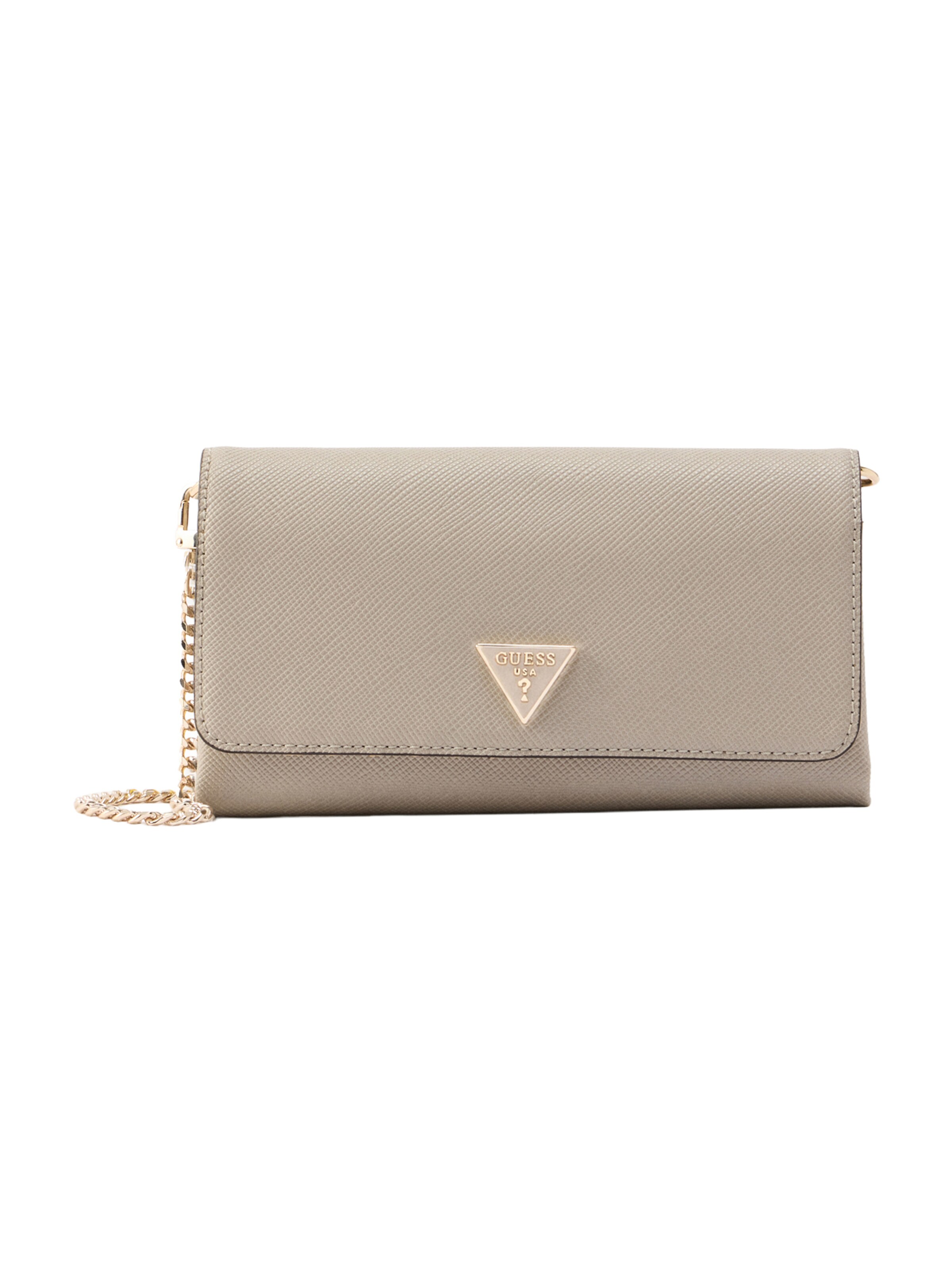 GUESS - Bolso de hombro 'NOELLE II' en beige: frente