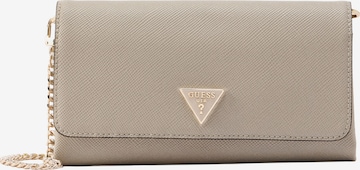 GUESS - Bolso de hombro 'NOELLE II' en beige: frente