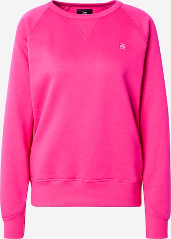 G-STAR - Sudadera 'Premium Core 2.0' en rosa: frente