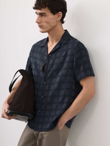 Regular fit Camicia di Marks & Spencer in blu