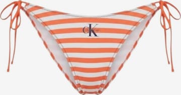 Classico Bikini 'SIDE TIE BOTTOM LV00Q61215' di Calvin Klein Jeans in arancione: frontale