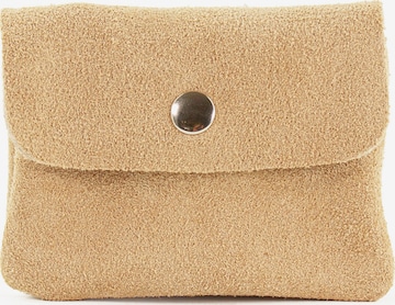 Portamonete 'ELLE' di lePelou in beige: frontale
