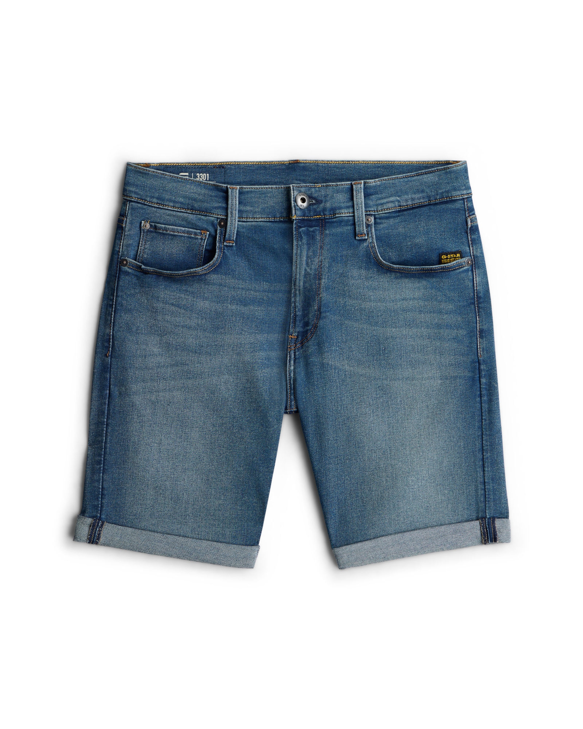 Coupe slim Pantalon ' ' G-STAR en bleu : devant