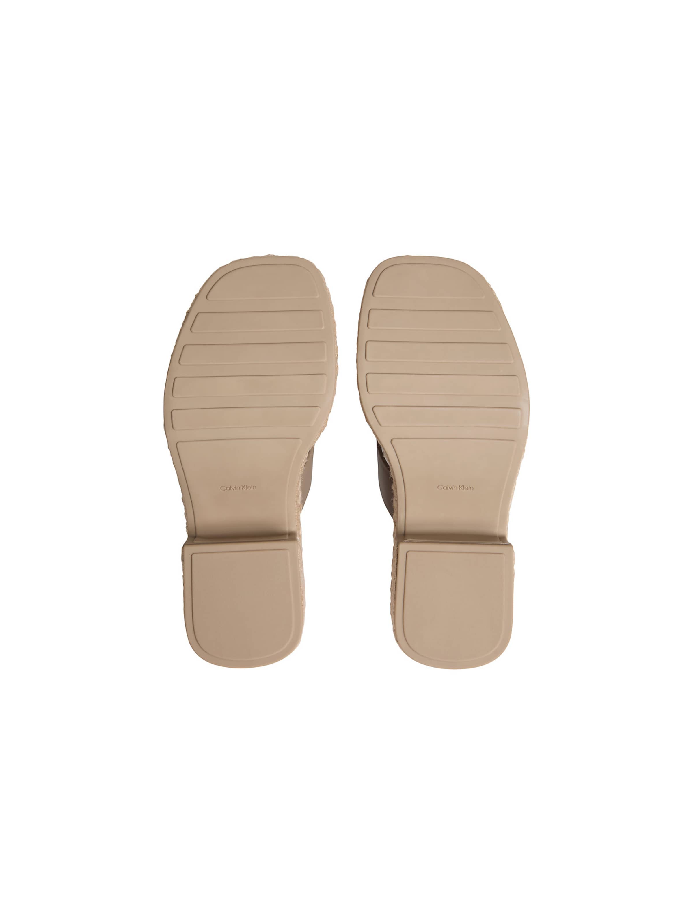 Tongs 'Beta' Calvin Klein en gris