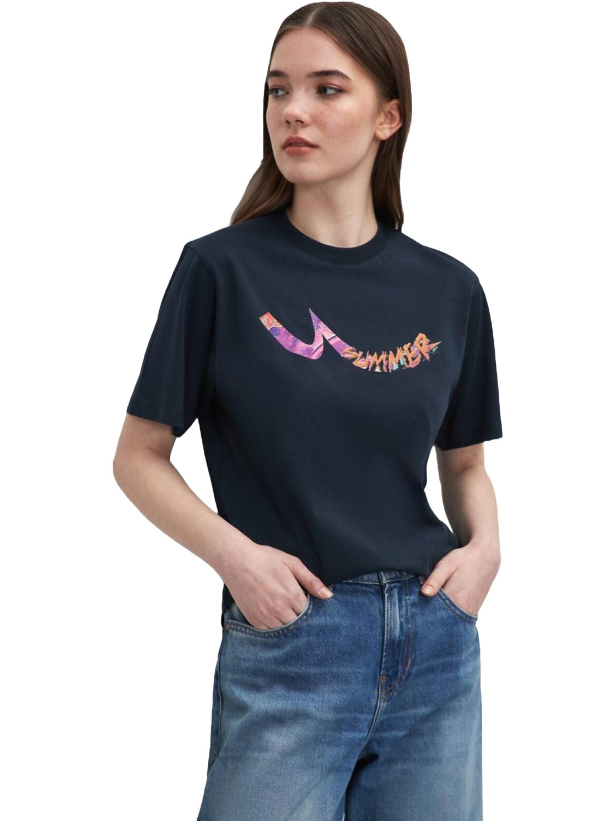 LTB Jeans Shirt in M in de kleur Navy, Productweergave