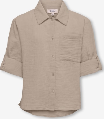 Chemisier 'KOGThyra' ONLY GIRLS en gris : devant