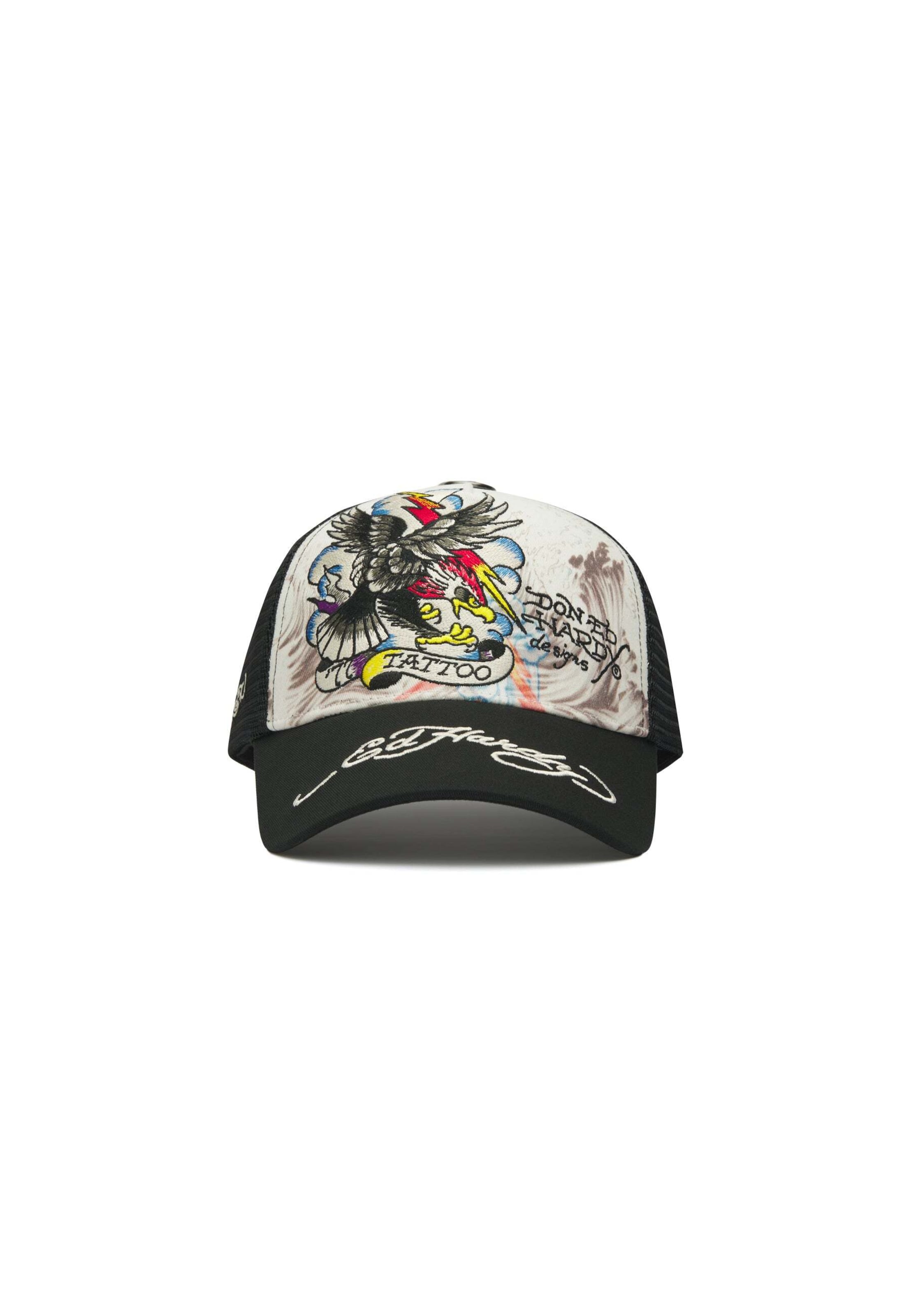 Ed Hardy Hætte 'Tattoo Eagle' i hvid