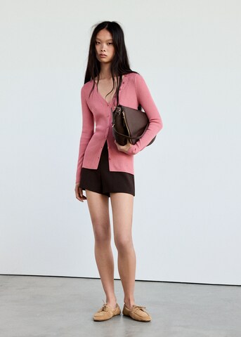 MANGO Cardigan 'WILMOT' i pink