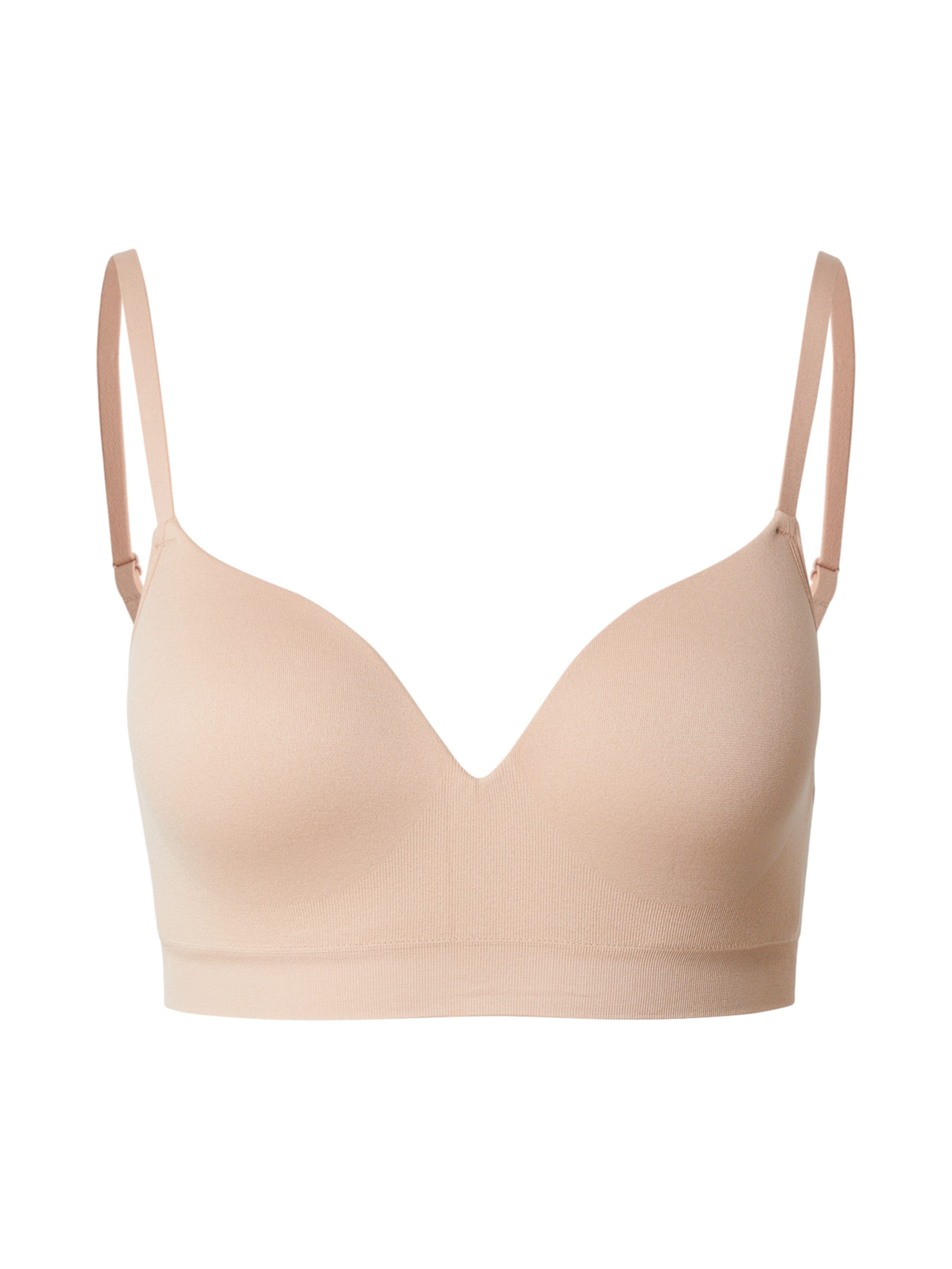 Lindex T-shirt Bra 'Flora' in Beige: front