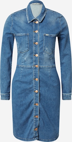 LTB Shirt dress 'Halsey' in Blue: front