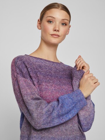 VILA Sweater 'BENETTE' in Purple