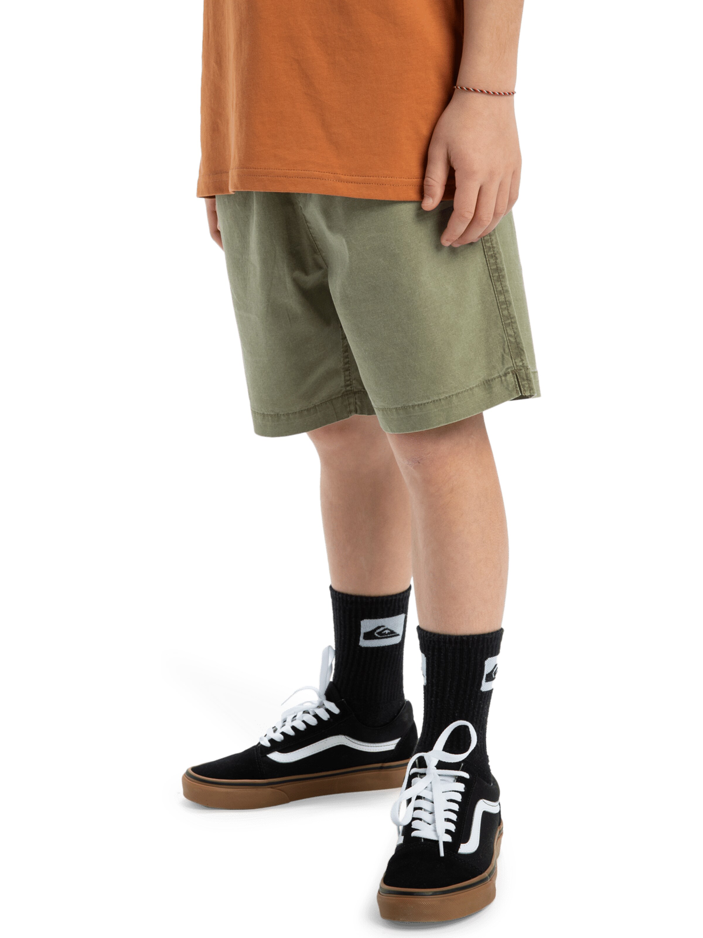 QUIKSILVER Regular Broek 'Taxer Youth 15' in Groen