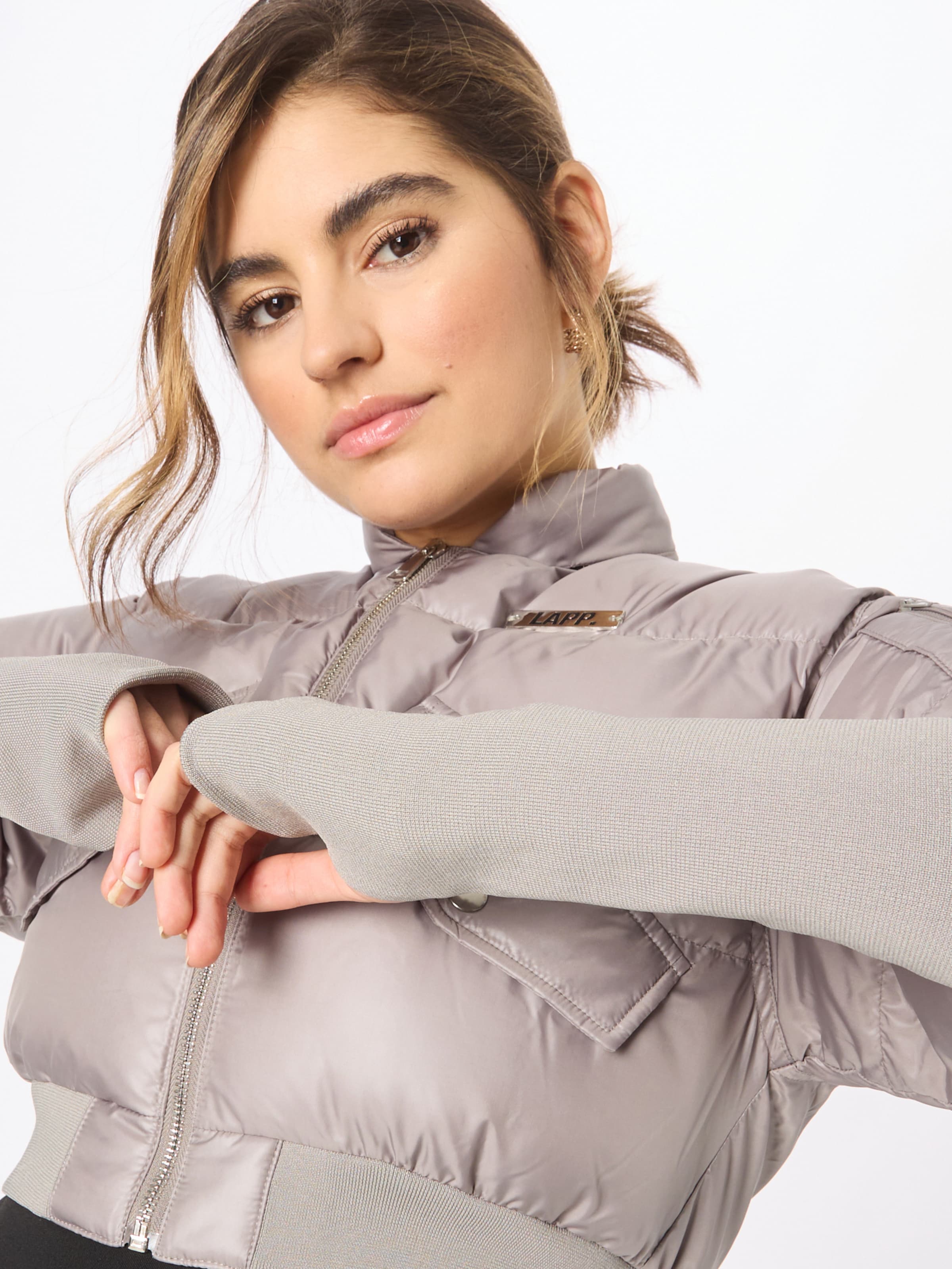 Frauen Sportarten Lapp the Brand Jacke in Taupe - QI78445 Frauen Sportarten Lapp the Brand Jacke in Taupe - QI78445