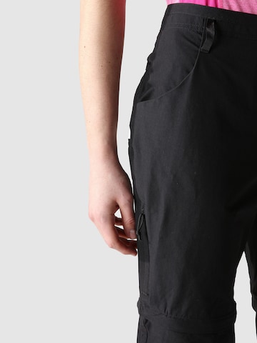 THE NORTH FACE Normální Outdoorové kalhoty – černá