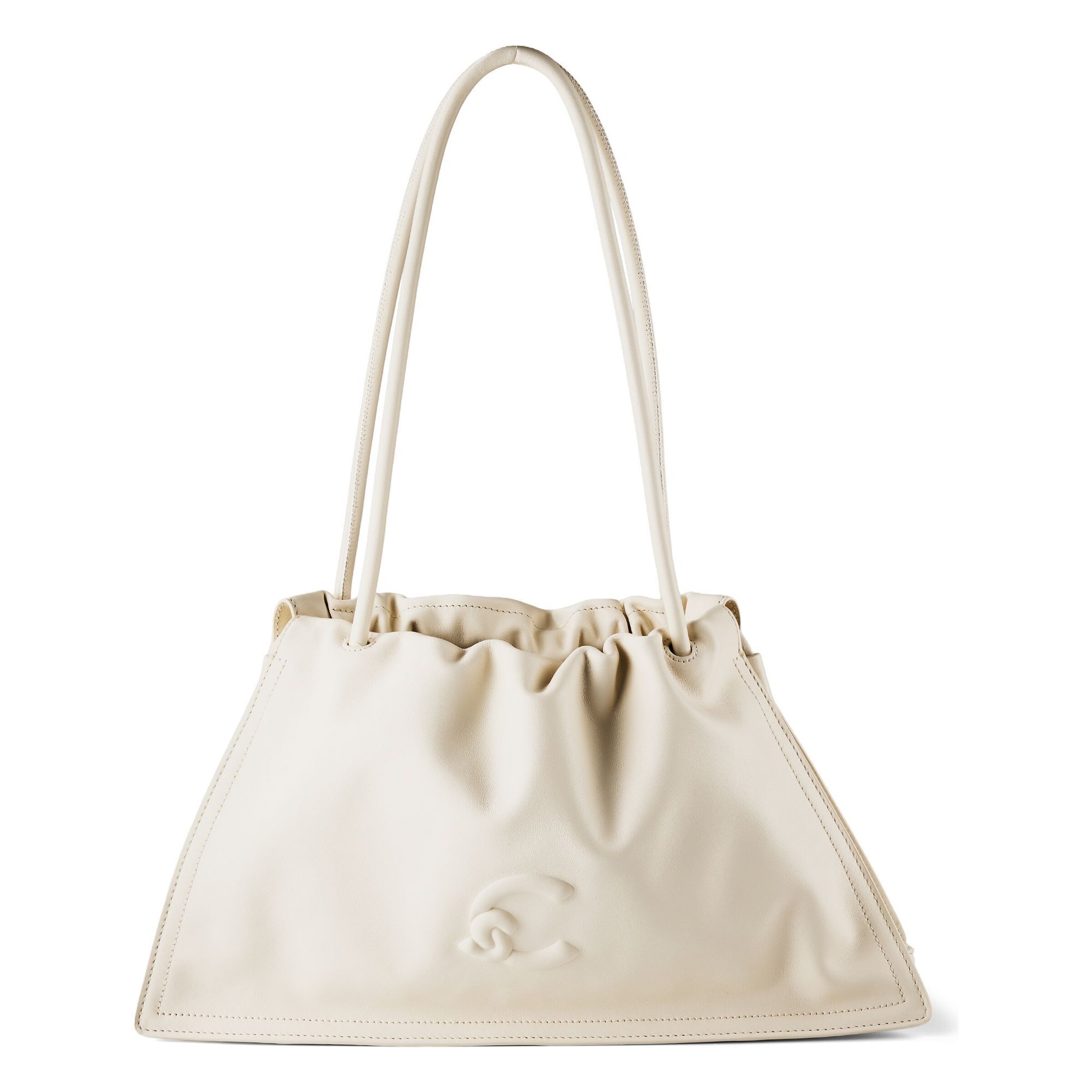 Coccinelle Pouch 'Dulse' in White: front