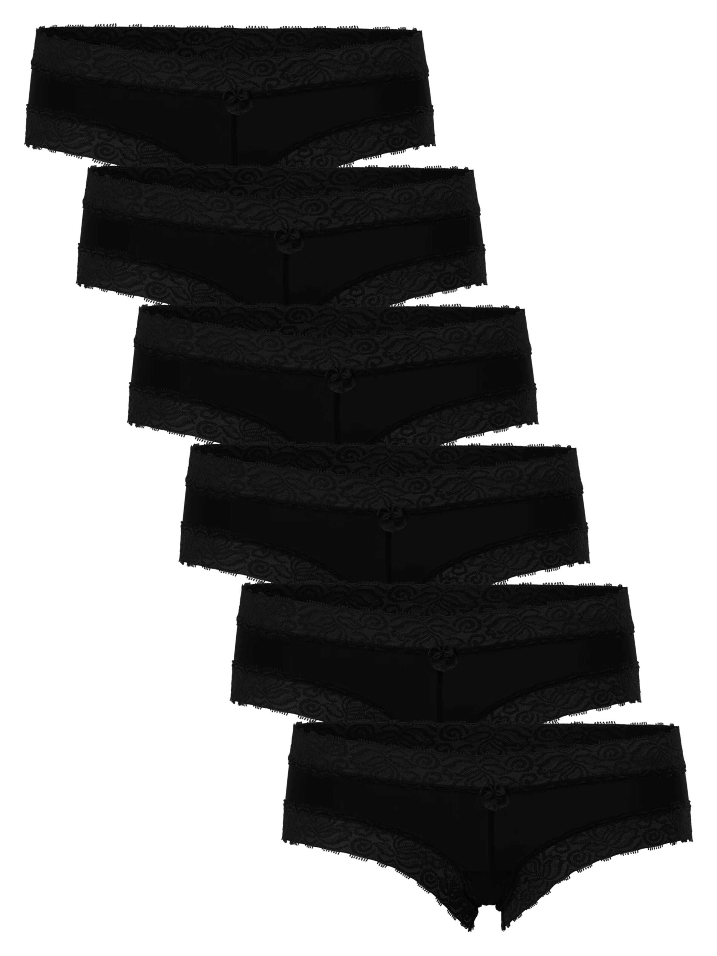 celodoro Boyshorts 'Feel Good' in Black: front
