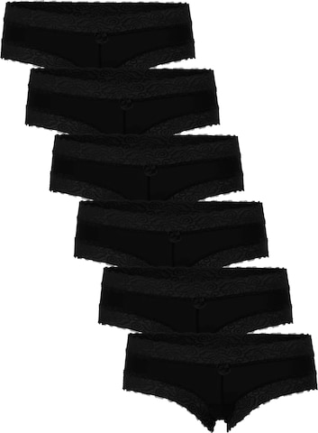 celodoro Boyshorts 'Feel Good' in Black: front