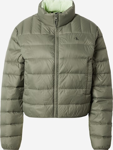 Calvin Klein Jeans Between-Season Jacket in Green: front