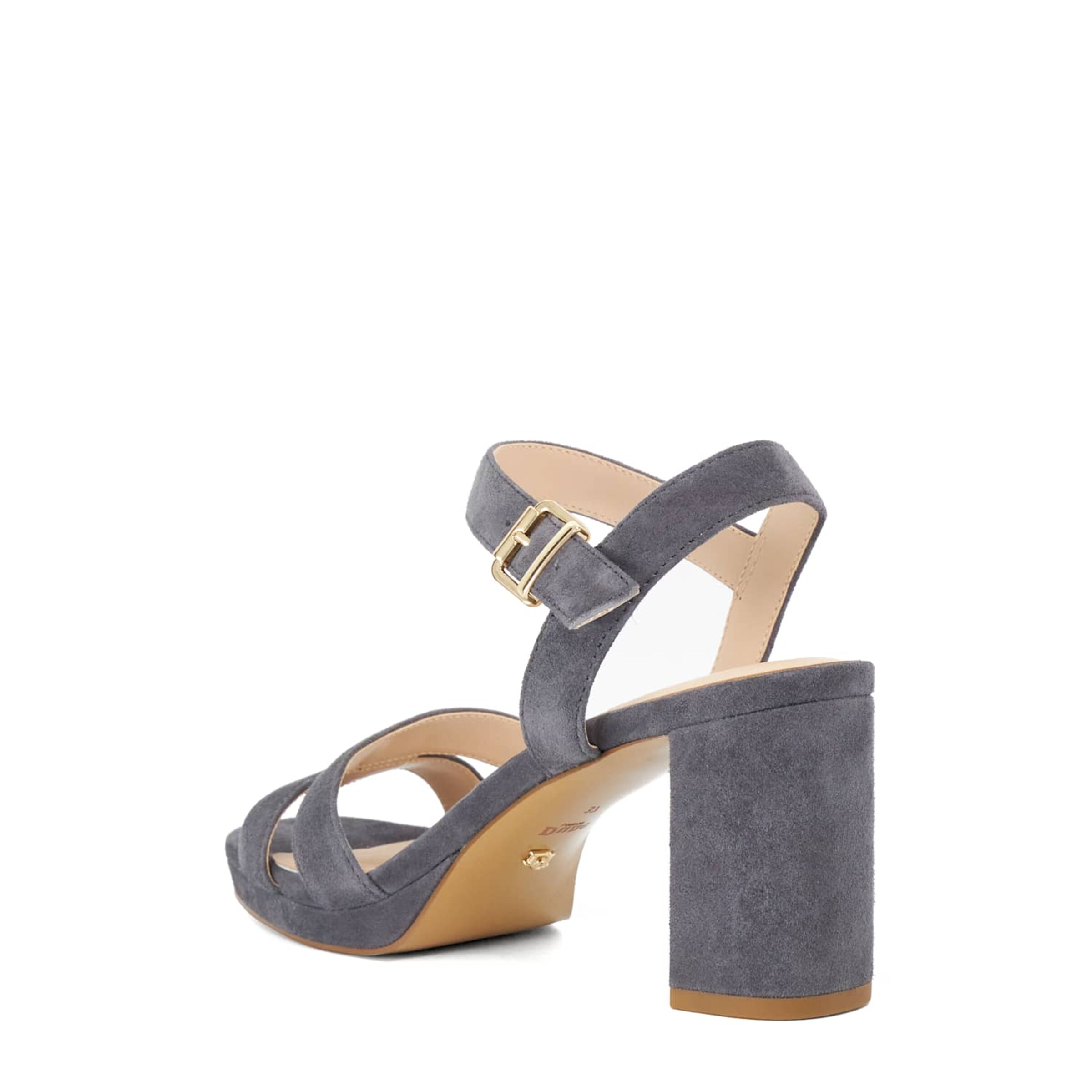 Dune LONDON Sandalen met riem 'Manifesting' in Grijs