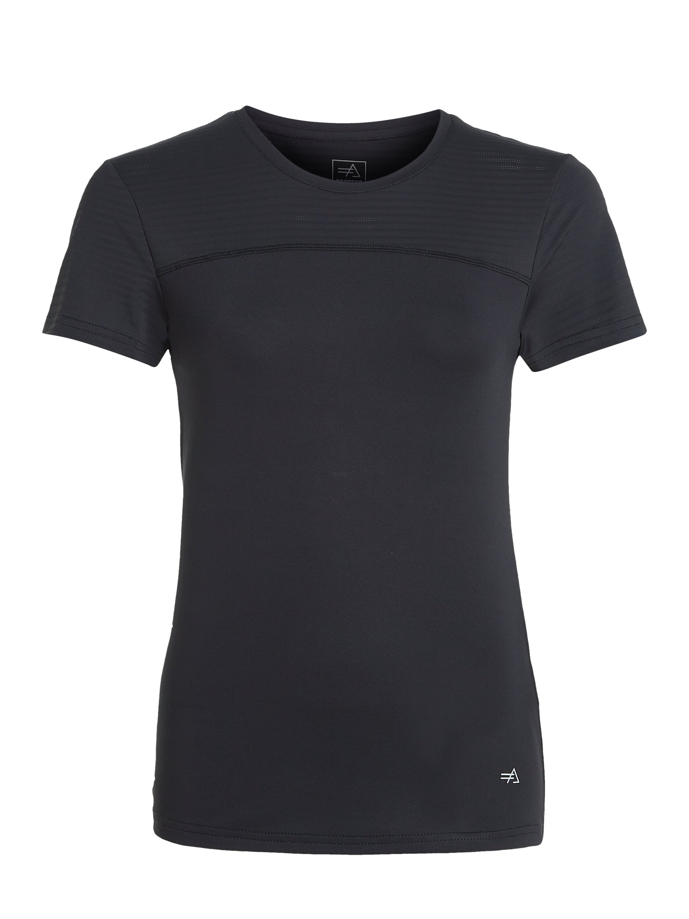 PROTEST Sports top 'PRTSAFOU' in Black: front