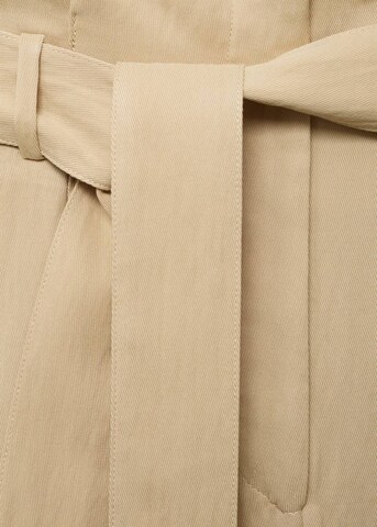 MANGO Loosefit Hose 'Paper' in Beige