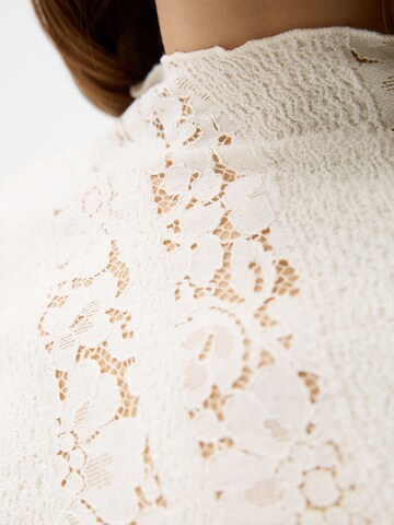 Bershka Blus i beige