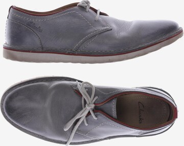 CLARKS Halbschuh 41 in Grau: predná strana