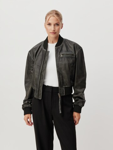 LeGer Premium Between-Season Jacket 'Eileen' in Black: front