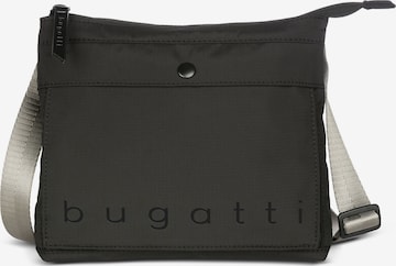 Borsa a tracolla di bugatti in nero: frontale