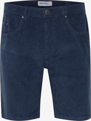 BLEND Regular Shorts 'MANTINO' in Blau: predná strana