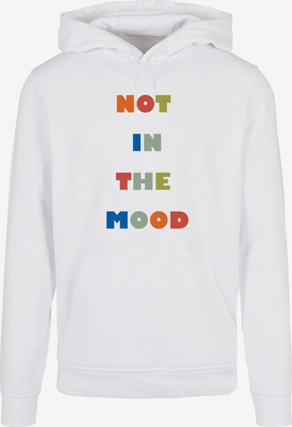 Merchcode Sweatshirt ' NITM' in White: front