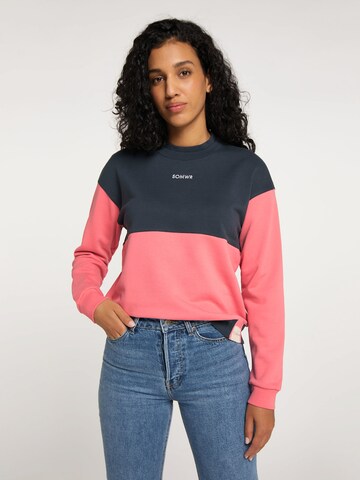 SOMWR Sweatshirt 'SWEETEST SWEATER' in Blauw: voorkant